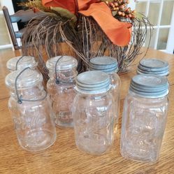 Vintage Ball Mason Jars - 
Set of 7- REDUCED