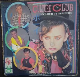 Culture Club "Colour Numbers" 1983 Virgin Rcds Orig 1st Press QE 37107~ VG+/G+