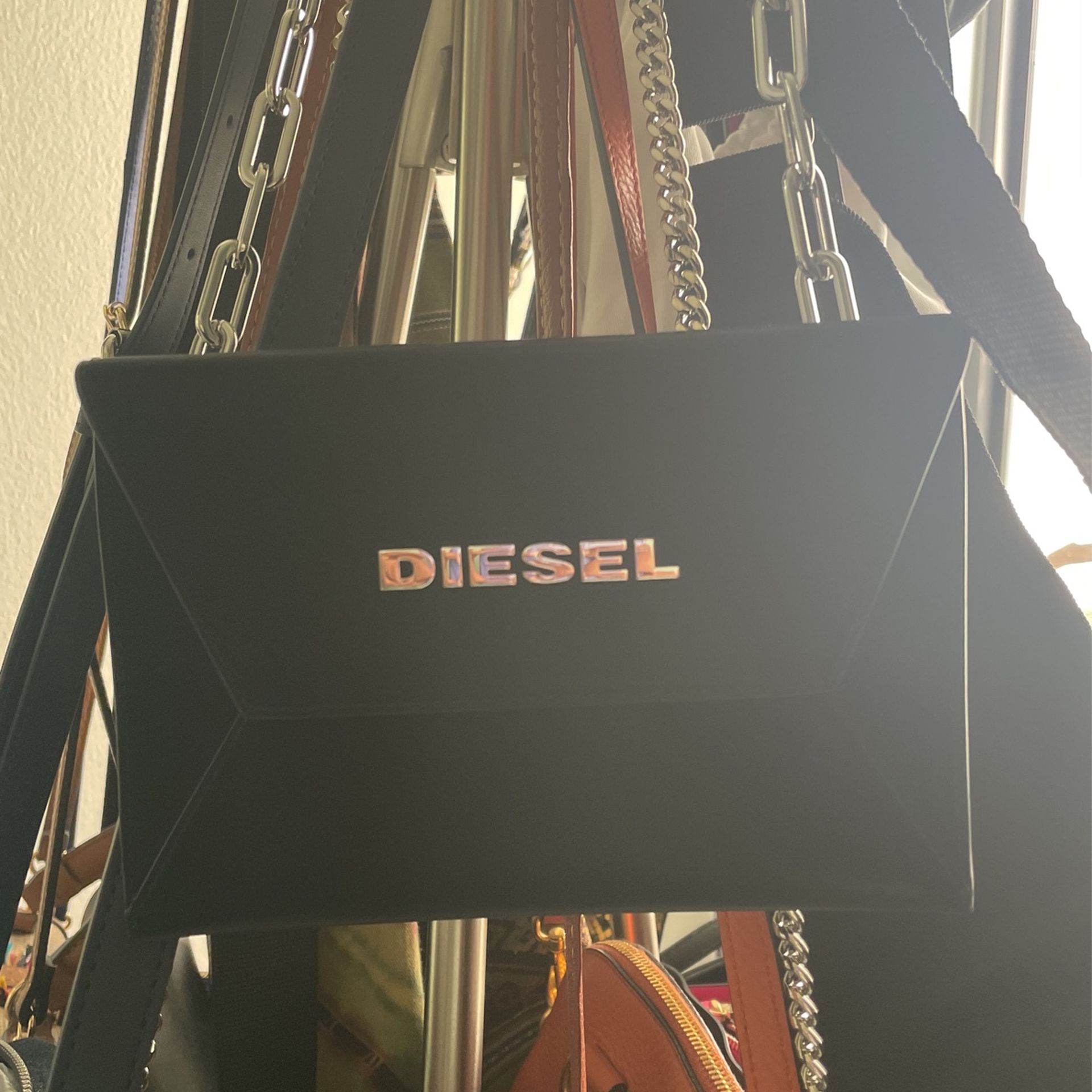 Black Purse Diesel Bag