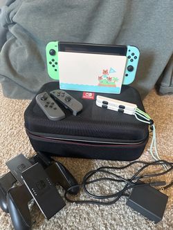 Nintendo Switch Animal Crossing Edition Bundle