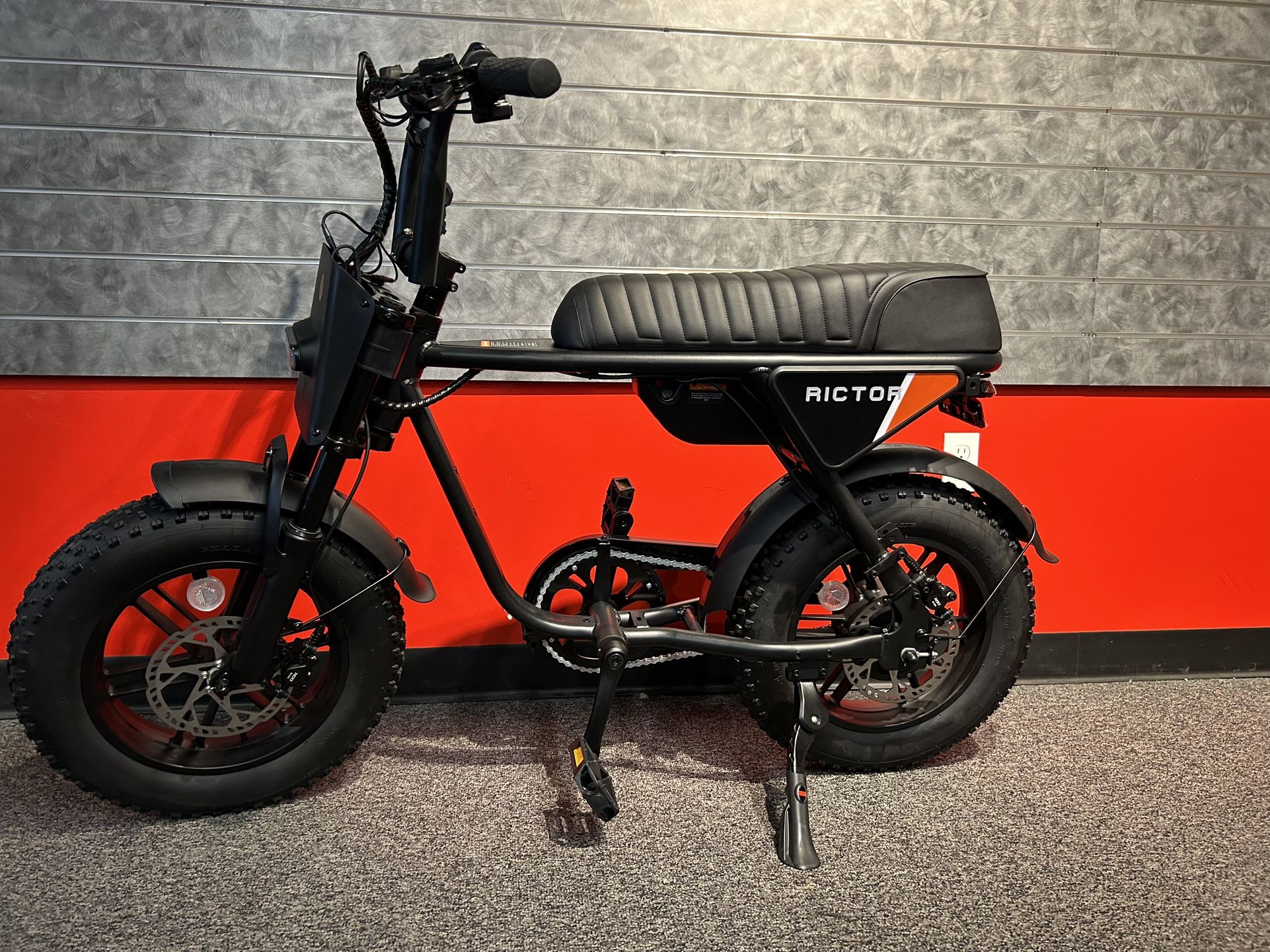 Rictor 750 Watts Pk Bench Seat. Electric Bikes Ebikes