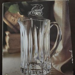 Crystal Glass Pitcher
