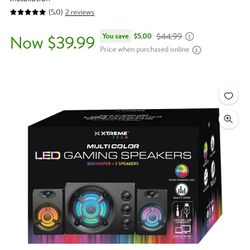 Xtreme Tech LED Gaming speakers