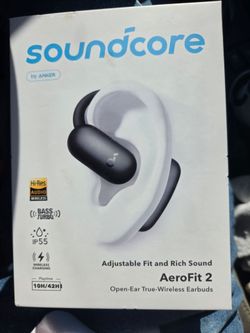 Soundcore by Anker AeroFit 2 Wireless Earbuds