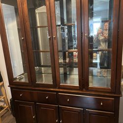 Brown Cabinet.