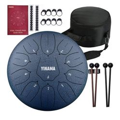 STEEL TONGUE DRUM  DARK BLUE
