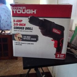 Corded Drill 5-amp 