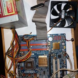 GIGA BYTE Mother Board / Diablo Tek Power supply