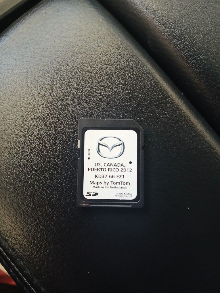 SD My Mazda TomTom GPS