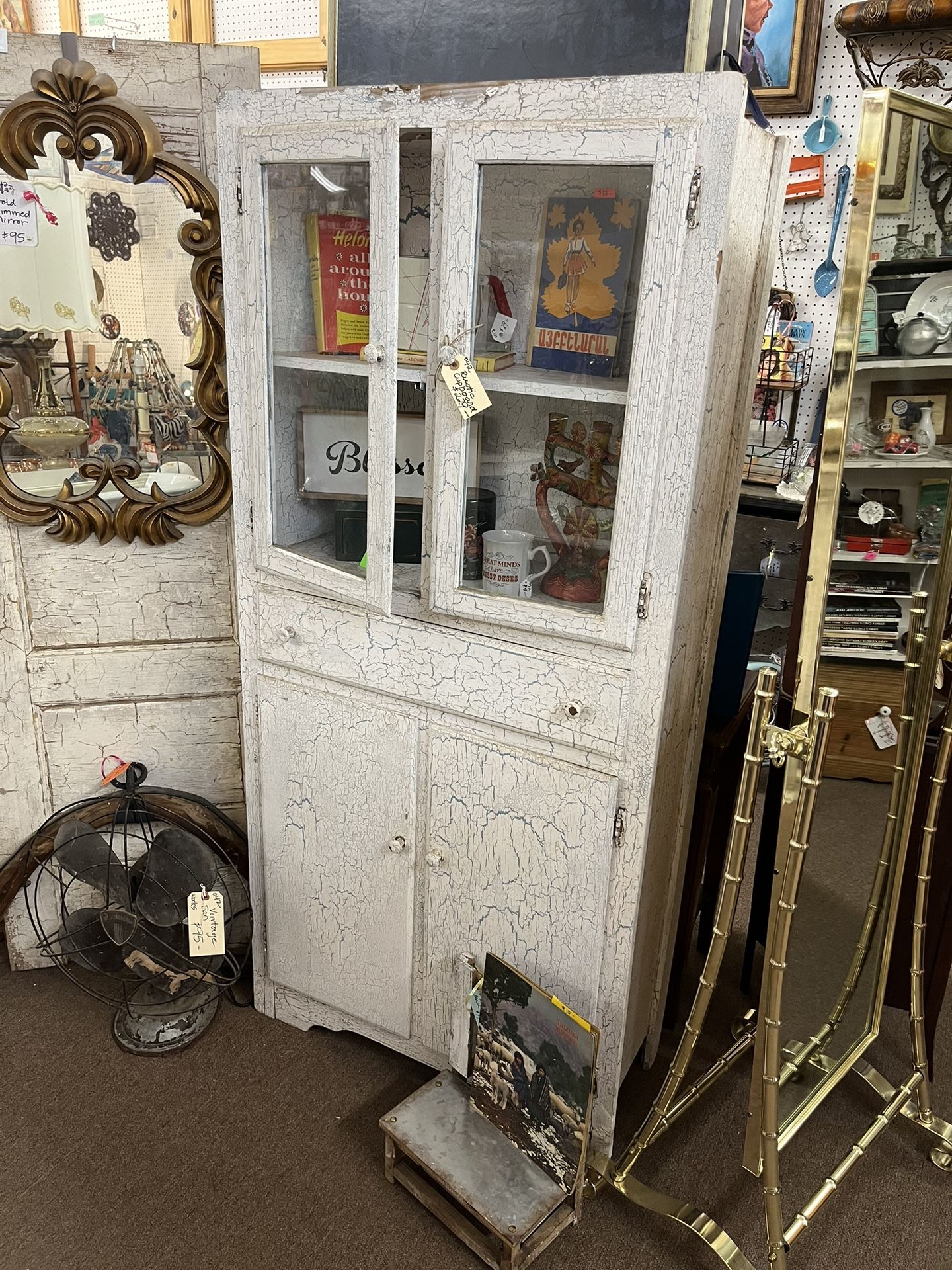 Antique Rustic Cupboard