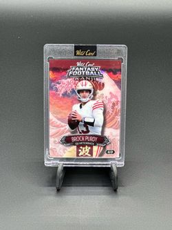Brock Purdy Wild Card Fantasy Football Kanji 2/2