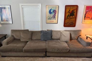 Cindy Crawford Huge Couch