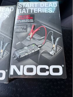 Noco battery jumper