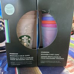 Starbucks Hot And Cold Reusable Cups 