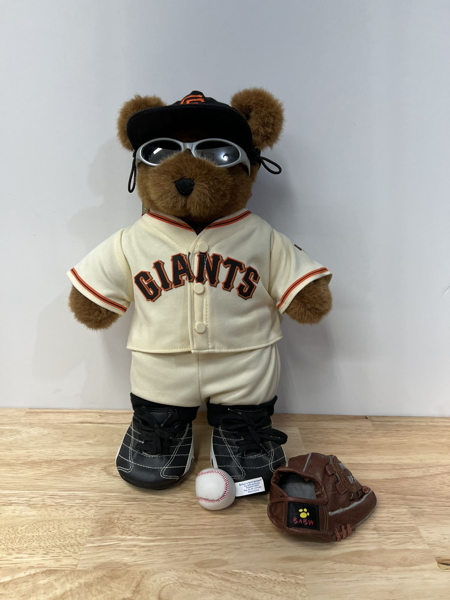 Build-a-Bear Workshop San Francisco Giants Themed Bear