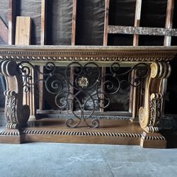 Vintage Console Table