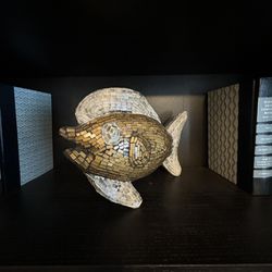 Rare World Famous Brazil Artist JOBI Mosaic Glass Fish 
