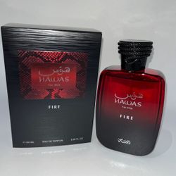 Rasasi Hawas Fire EDP 3.3 Oz Cologne Spray For Men 