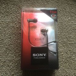 SONY XBA-1 Headphones