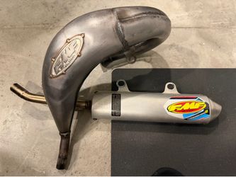 FMF turbinecore2 silencer and fatty pipe exhaust