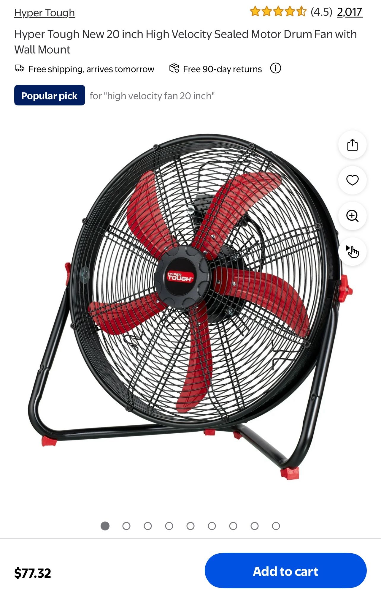 20 Inch Electric Fan