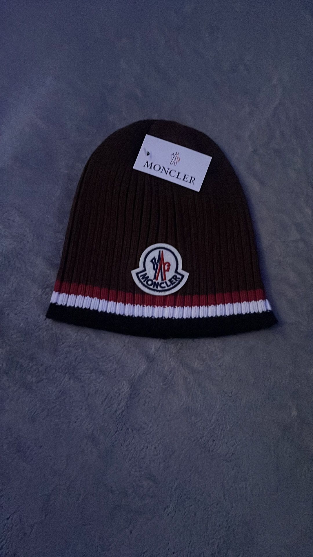 Moncler Brown Beanie