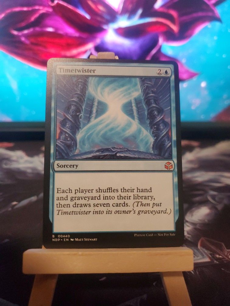 Magic the Gathering Custom Proxy Timetwister