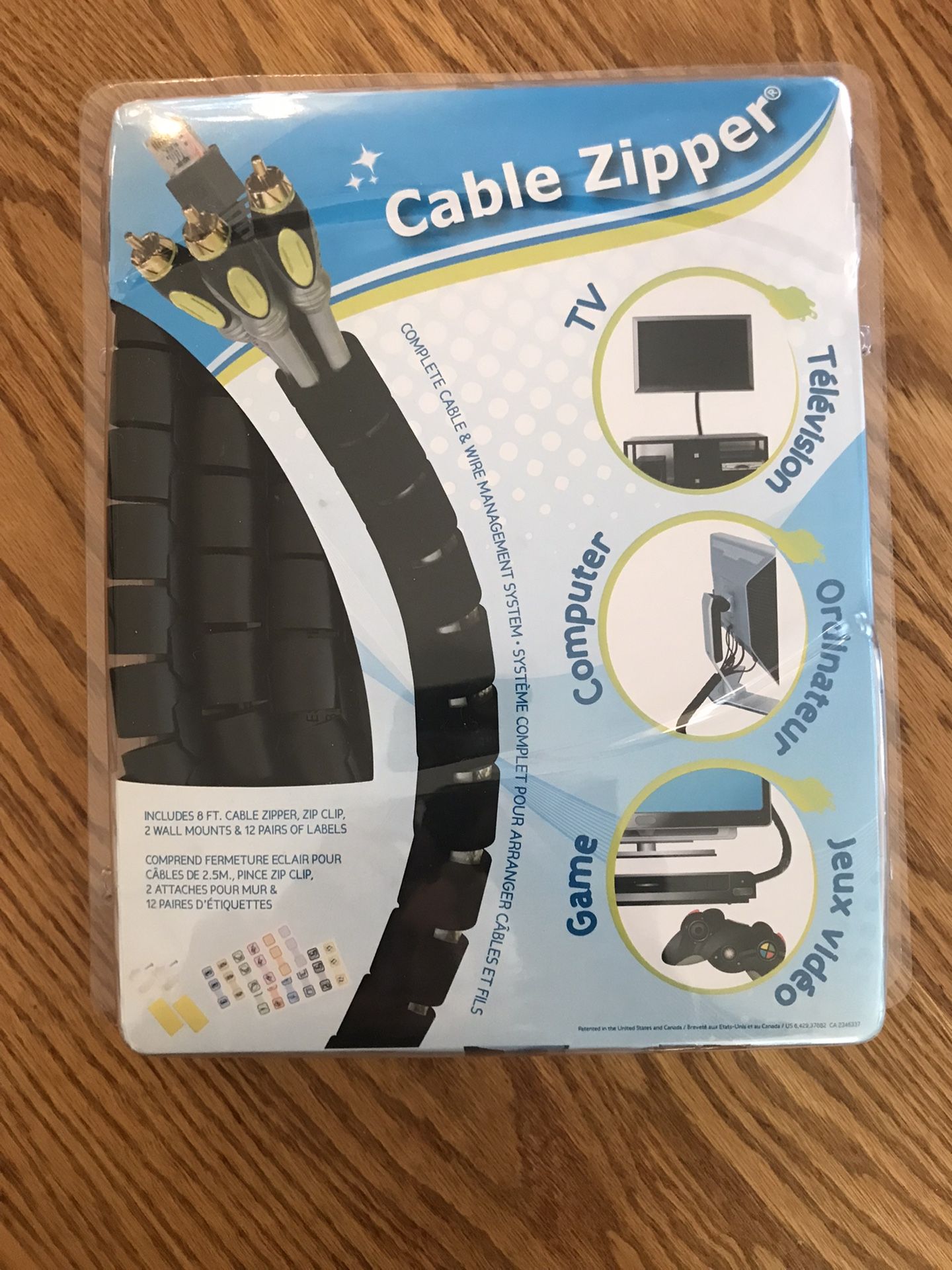 Cable zipper (to Organize Cables)