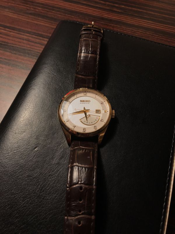 Seiko Men’s leather Watch for Sale in San Marcos, TX - OfferUp