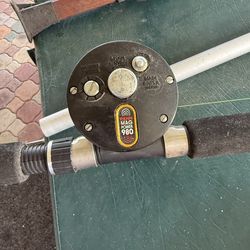 Penn mag power. 980  reel with Penn Long Beach Rod