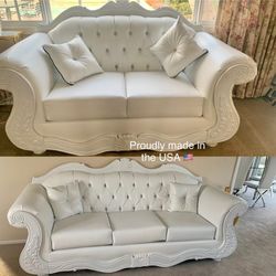 $1699 Brand New Sofa And Loveseat Set Made In The USA 🇺🇸 (Read Description Below)
