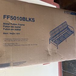 Metal futon frame