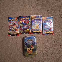 Ascended Hereos Tin, And 4 Other Packs