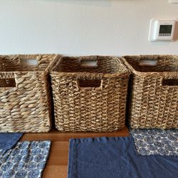 Wicker Bins