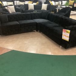 Black Sectional