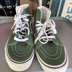 Olive High Top Vans