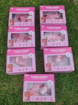 Lot of 7 boxes House Party Table Hero All-in-One Tableware for 8 guess each box ,NEW