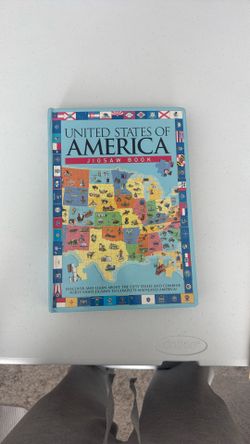 United States Of America Jigsaw Book - Board book By IMAGINE THAT - GOOD