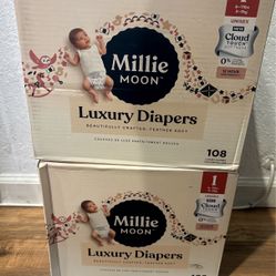 Millie Moon Lucy Diapers Size 1 