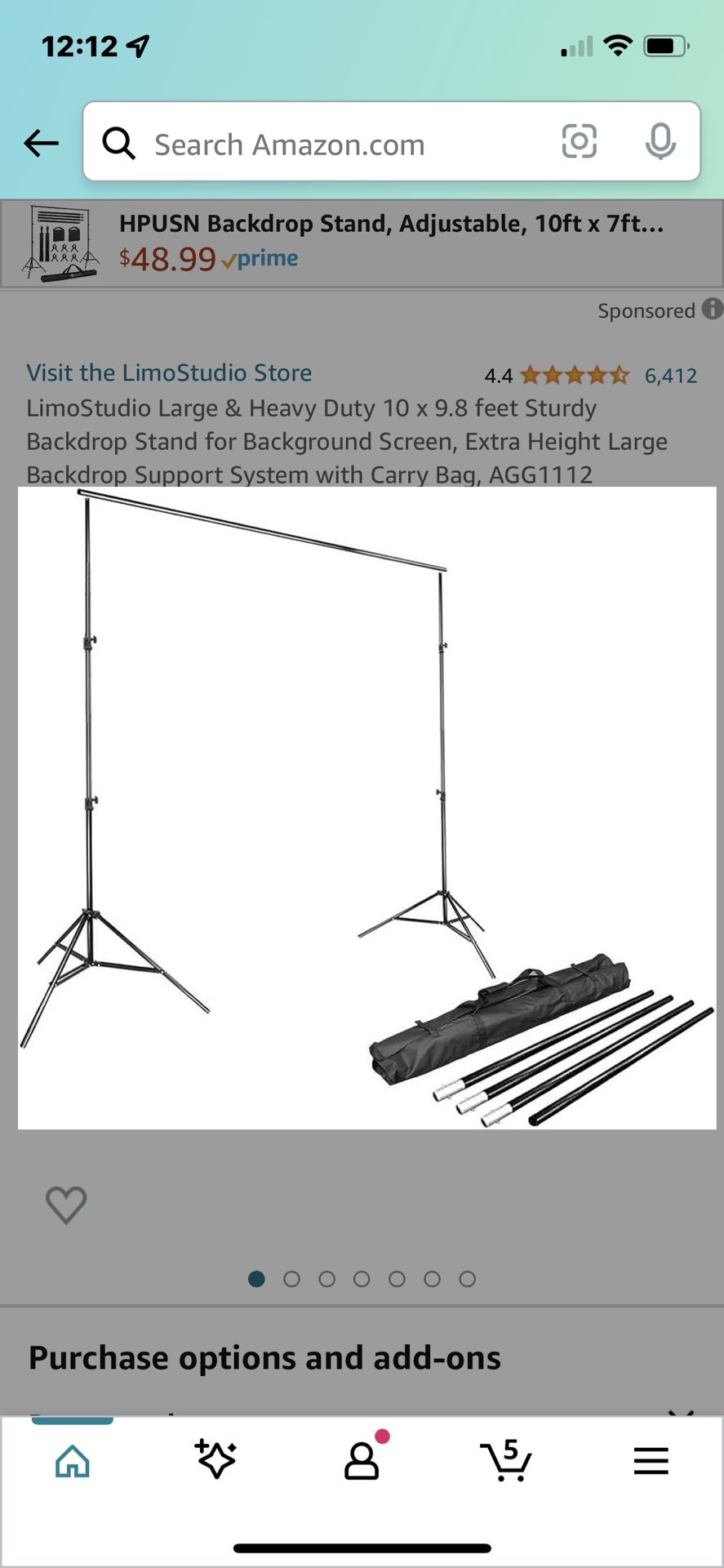 Backdrop Stand
