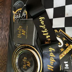30th Birthday Supplies