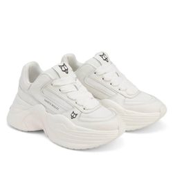 Naked Wolfe Temple white leather