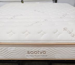 SALE! Saatva Memory Foam Hybrid King Mattress - Delivery Available