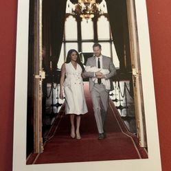 Harry & Meghan Duke & Duchess Of Wessex Thank You Card- For The Birth Of Archie
