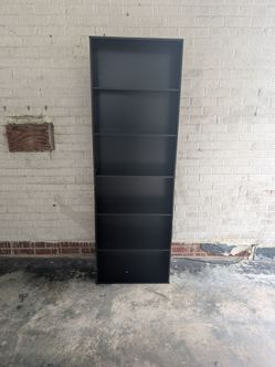 71" Tall 6-Tier Bookshelf