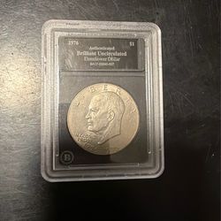 One dollar coin