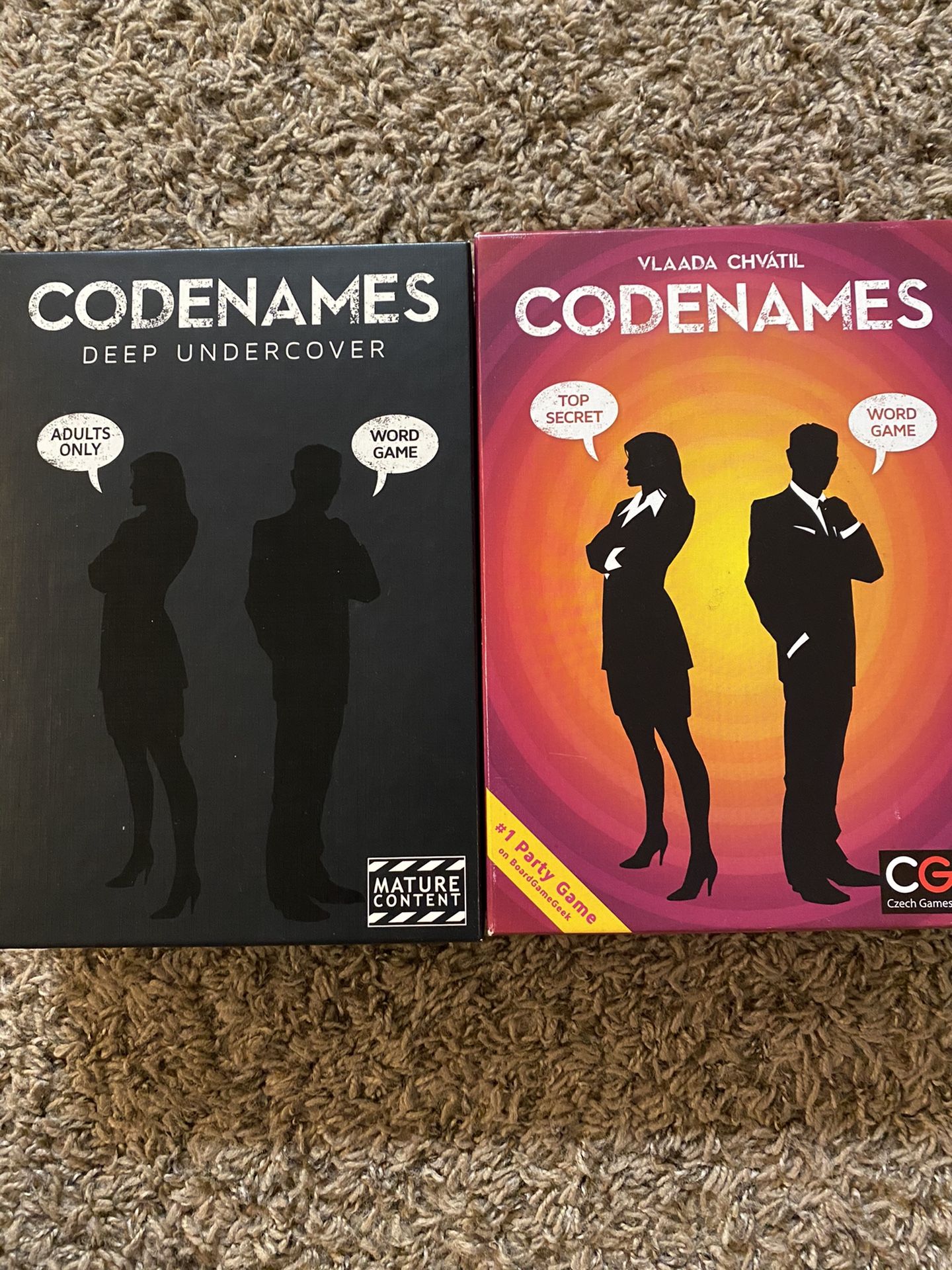 Board games: code names