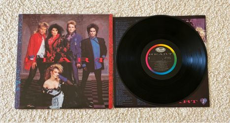 Heart “Heart” Vinyl Lp 1985 Capitol Records Original 1st Press Beautiful Like New Collector’s Copy Rock.