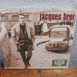 Jacques Brel – Je T'aime: 4 Original Albums on 3 CDs Box Set ● New & Factory Sealed