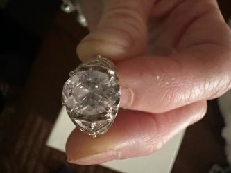 925 Sterling silver stamped ring size 7
